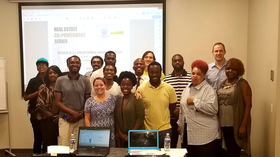 Students in the Real Estate Copowerment Class